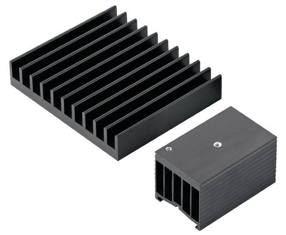 Radiador de carcasa de perfil de aluminio de aluminio 