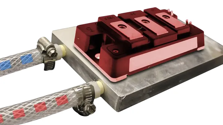 water cooling plate placa de refrigeración por agua