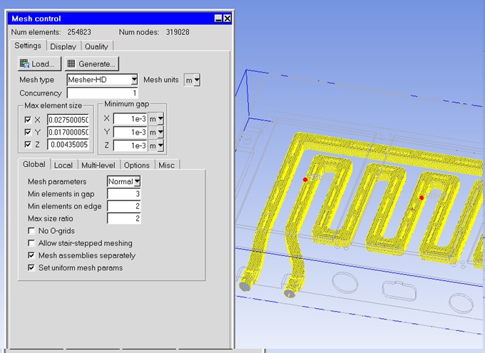 dise&ntilde;o de placa fr&iacute;a l&iacute;quida