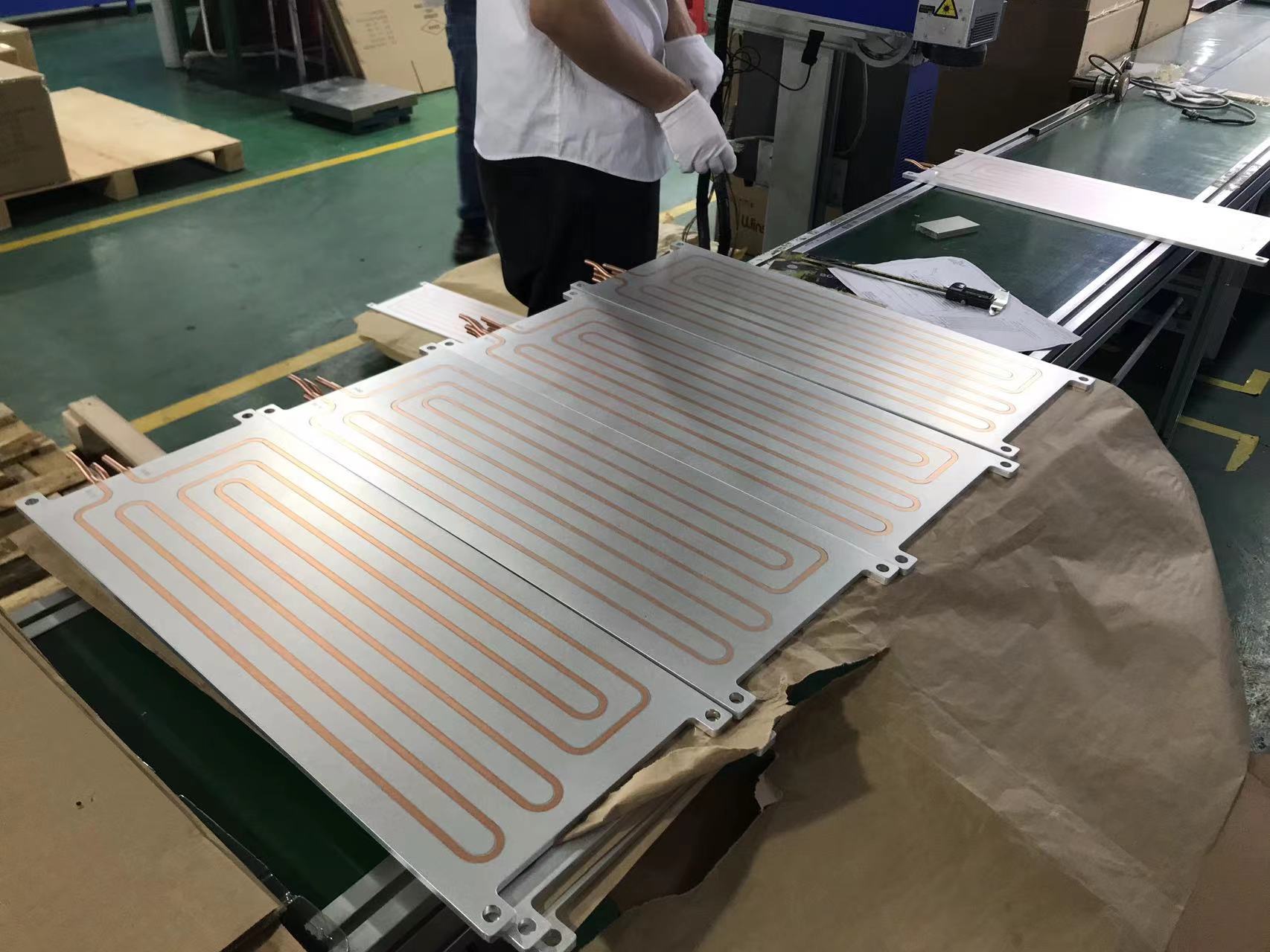 liquid cold plate plato frio liquido