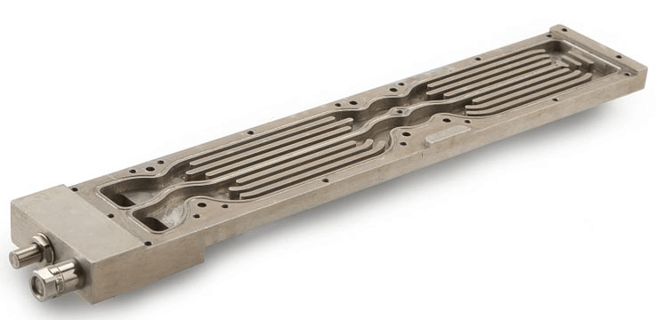 Nueva bater&iacute;a de energ&iacute;a Placa de refrigeraci&oacute;n por agua 