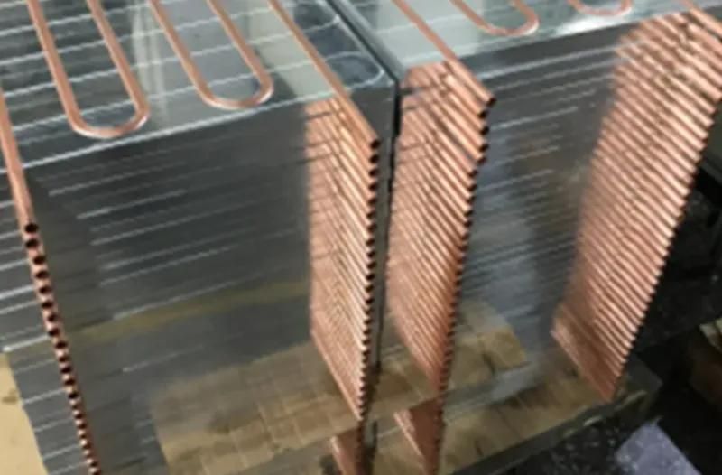 Tubo de cobre Líquido placa fría