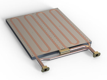 Radiador de placa fr&iacute;a l&iacute;quida 