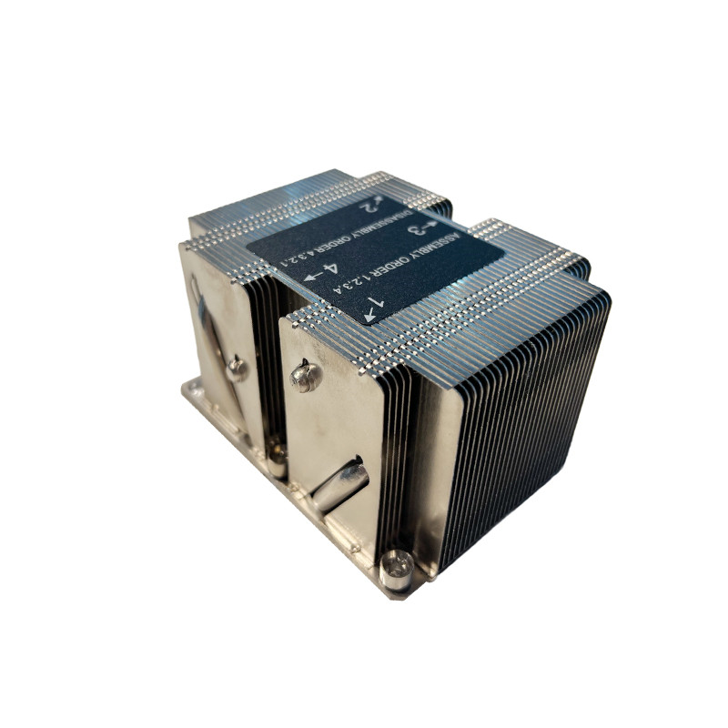 Enfriador de CPU Intel LGA 2U con 4 tubos de calor