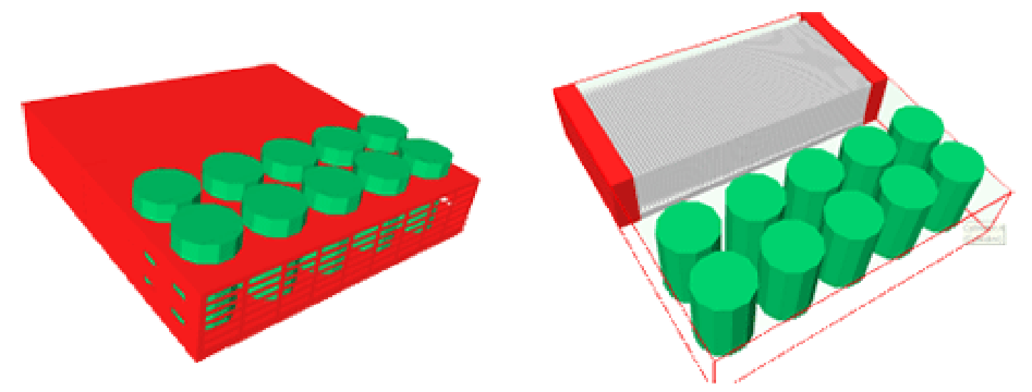 disipador de calor de aluminio grande