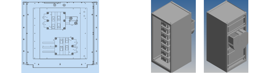 Disipador de calor enfriado por agua para SVG