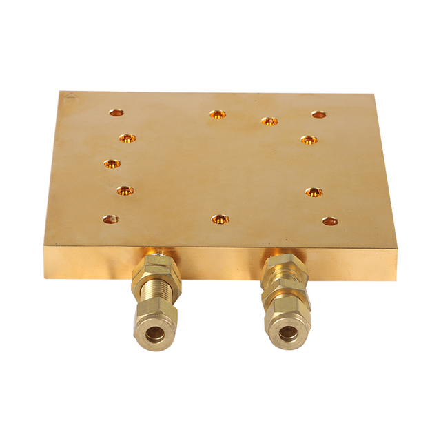 Placa fría líquida de cobre de alto rendimiento