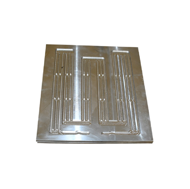 Placa soldada por fricci&oacute;n y agitaci&oacute;n