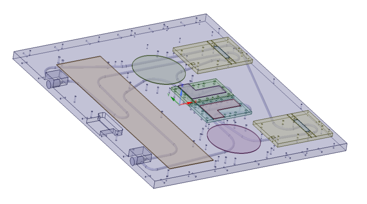 El modelo de flujo se extrae del software Ansys16.0 SCDM.