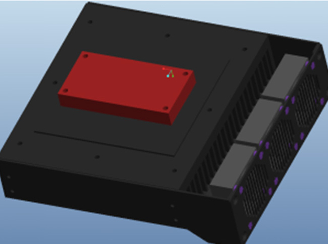 disipador de calor de refrigeraci&oacute;n por aire forzado
