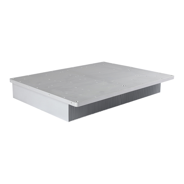 Disipador de calor de aleta biselada para inversor fotovoltaico