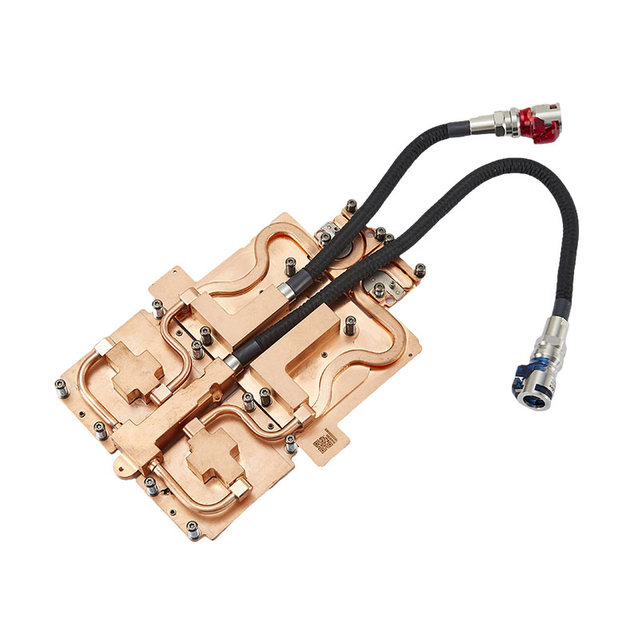 Placas frías de tubo integradas en IA