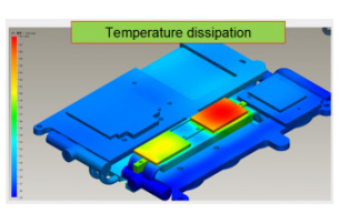 disipador de calor del coche rc